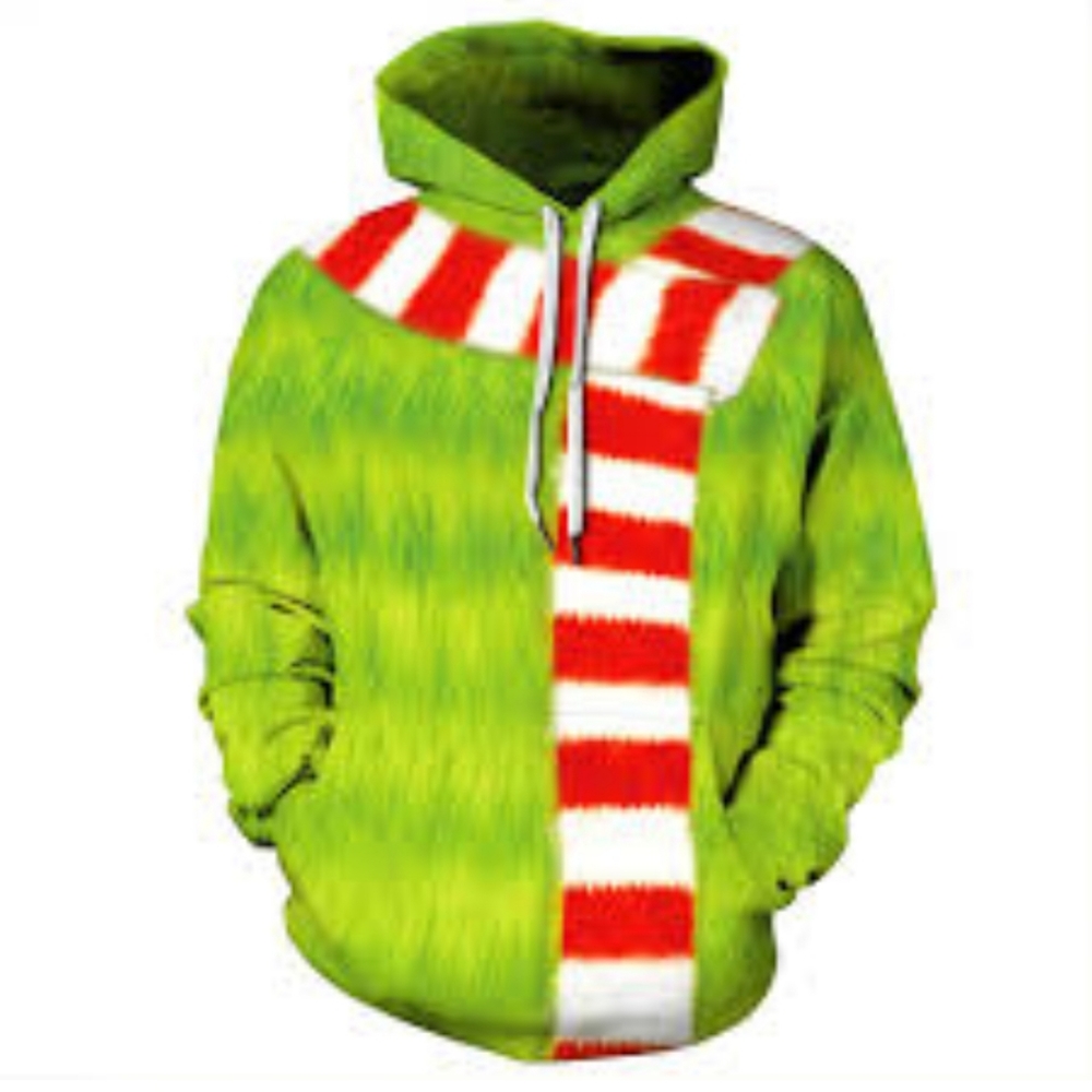 NWT Fashion Classic The Grinch Hooded Sweatshirt
